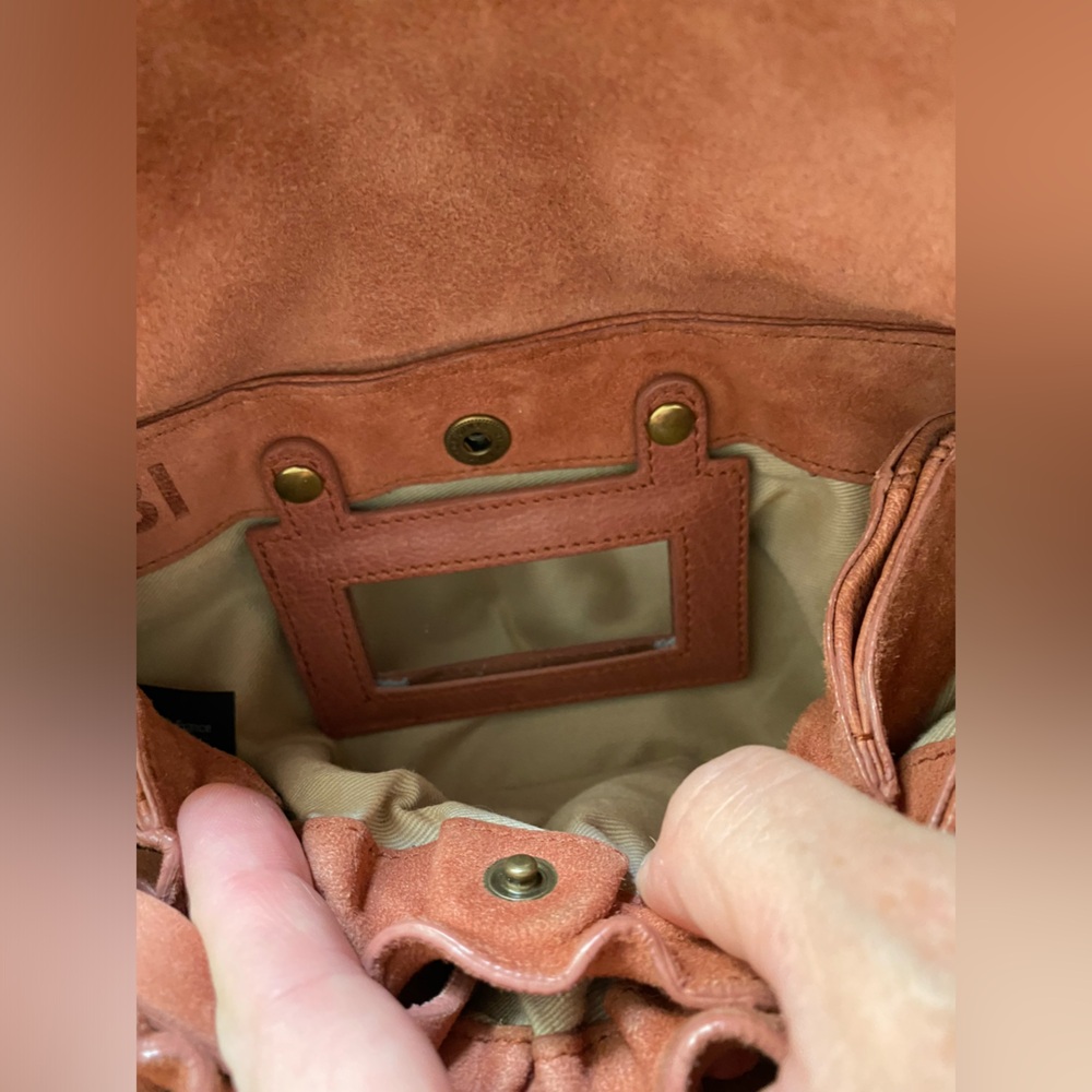 Jerome Dreyfuss Rose Leather Crossbody Bag - Picture 13 of 15